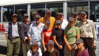 Geoff Gabites and Bas Kruisselbrink lead a tour in the good old days. |  <i>Adventure South NZ</i>