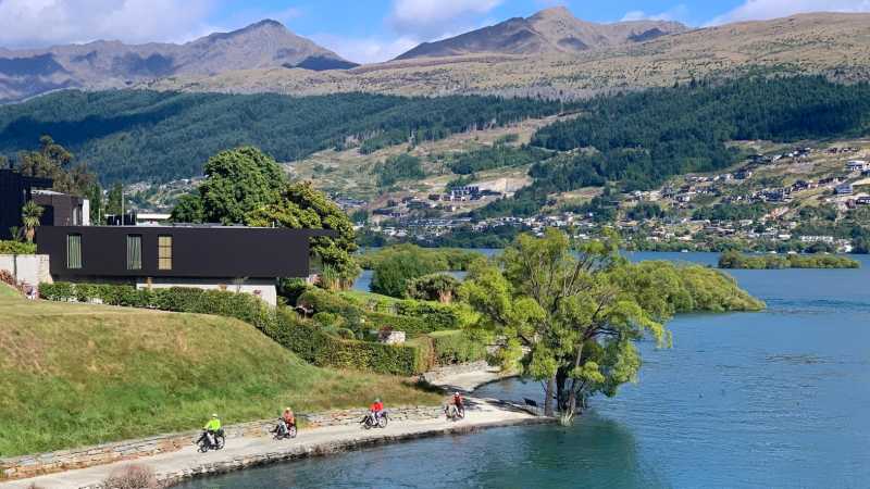 Rolling out on the Queenstown Trails and instantly remembering why this region is so special. |  Sam Duckworth